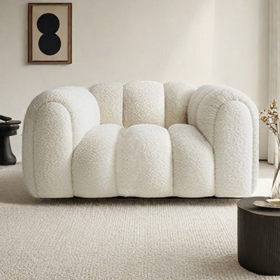 Comfort Zone Furniture.e French Minimalist Cream Pumpkin Sofa 70.86 ... - French Minimalist Furniture Prices List